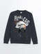 Crew Neck Boys Sweatshirt